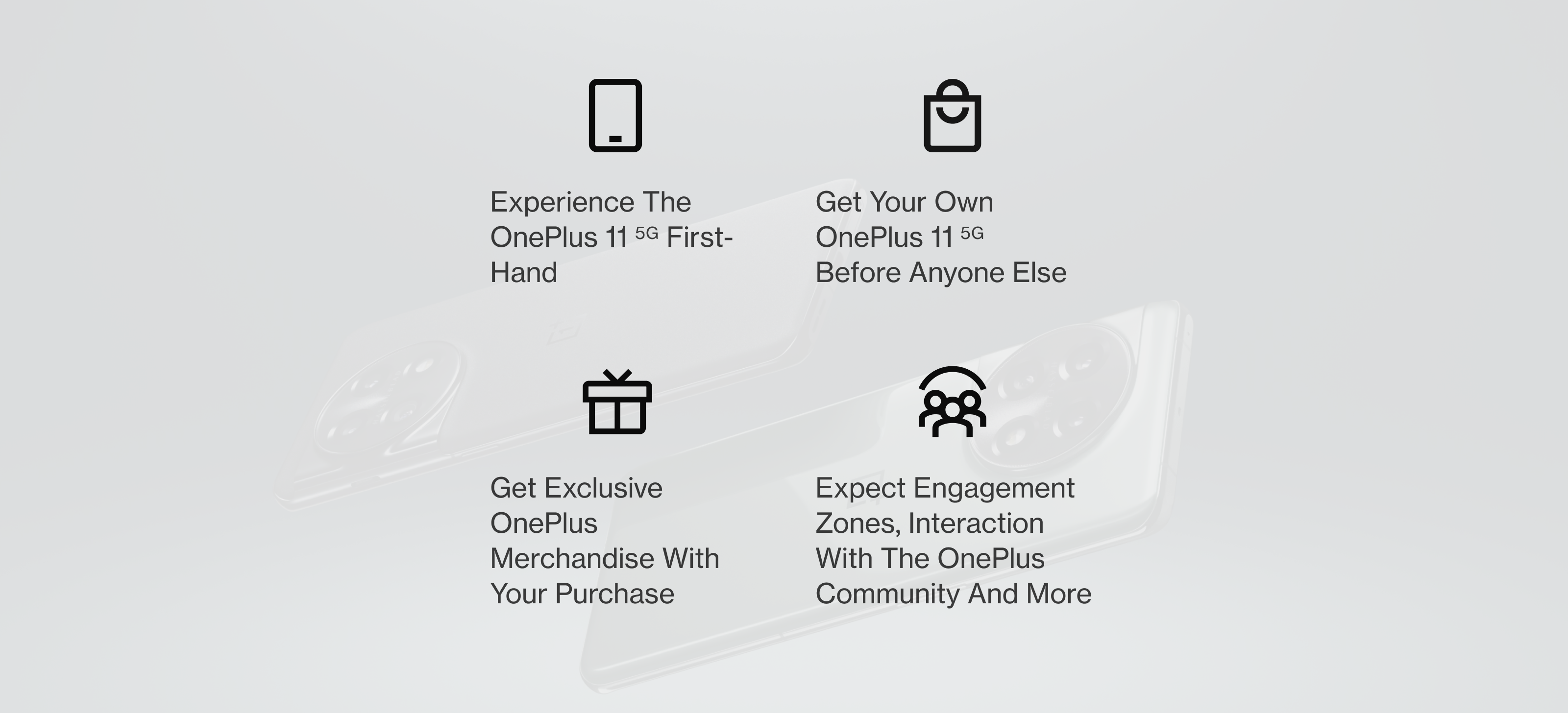 Erobre bekræft venligst klassisk OnePlus 11 5G Pop-up Event