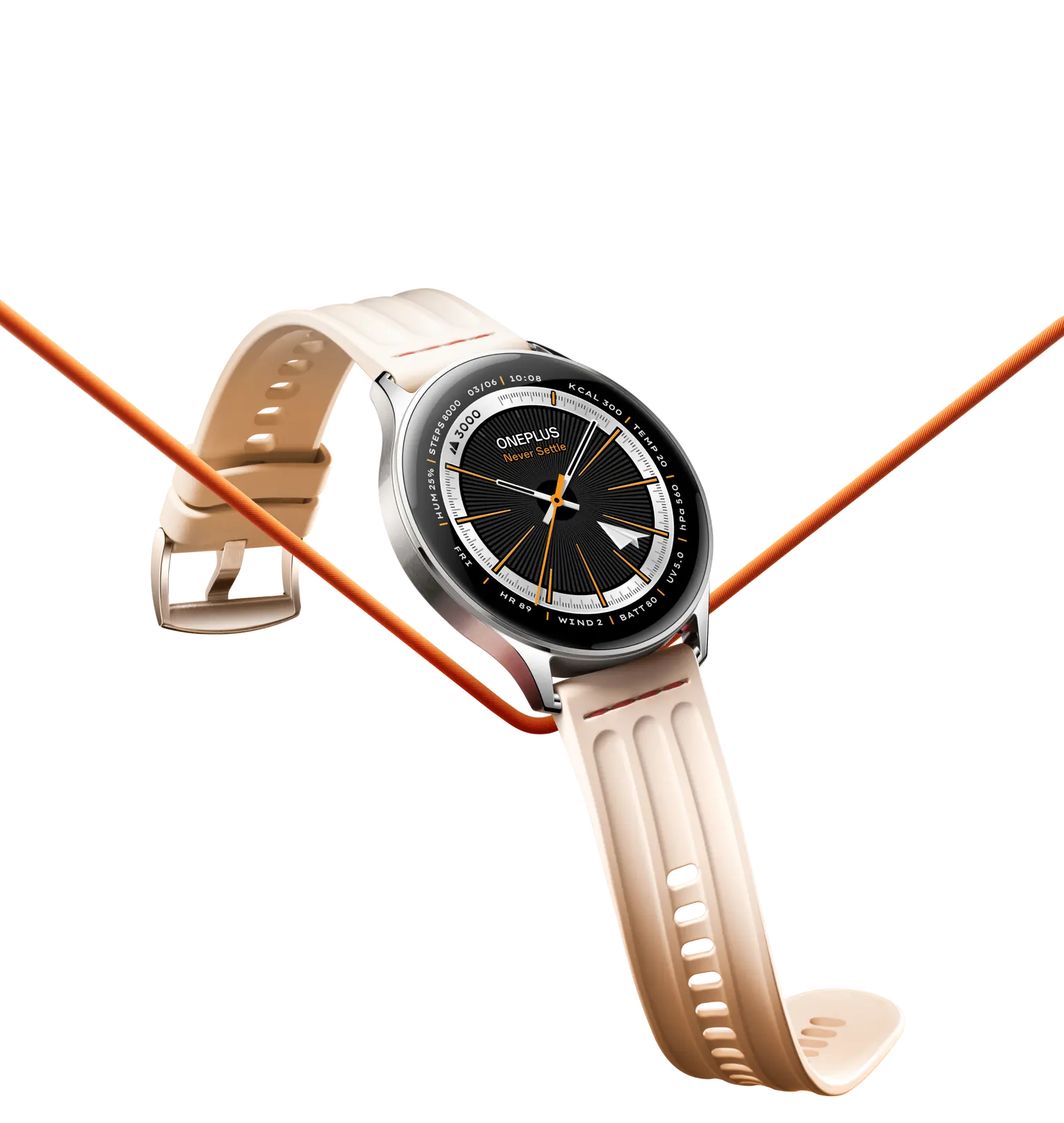 OnePlus Watch Lite Silber 45&nbsp;mm