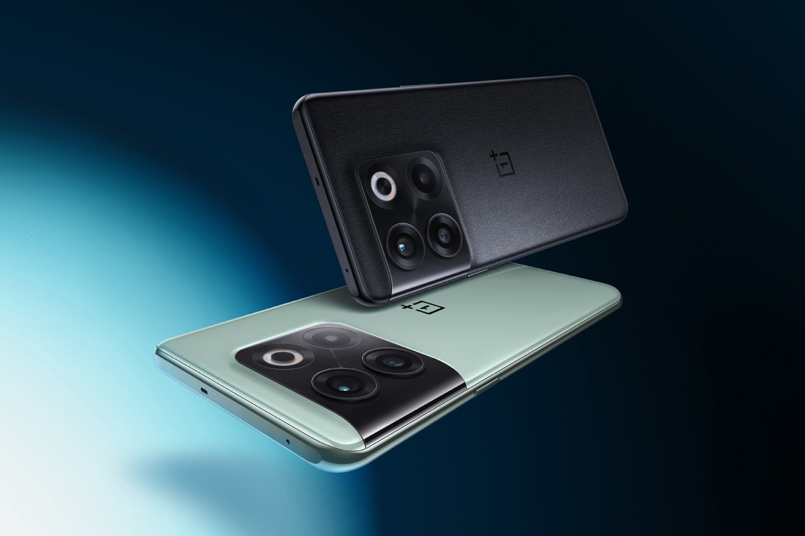 Two sleek black and gray smartphones with advanced camera systems.
